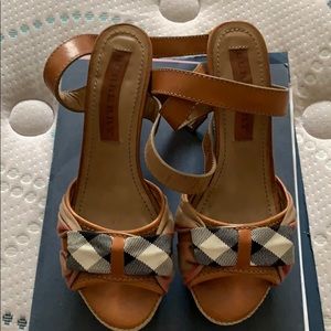 Burberry wedges